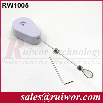 RUIWOR RW1005 الحبل الأمني على شكل قطرة مع نهاية العصا المعدلة المزود