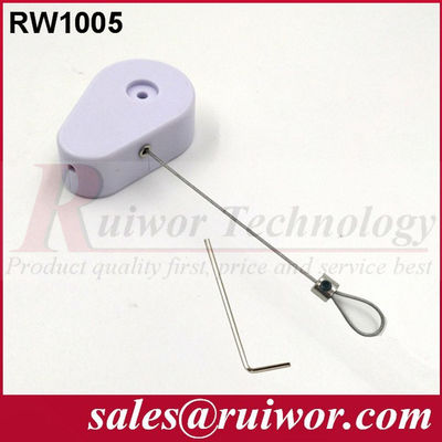 RUIWOR RW1005 الحبل الأمني على شكل قطرة مع نهاية العصا المعدلة المزود