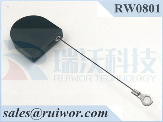 RUIWOR D-Shaped RW0800 Sereis Anti-Theft Pull Box مع حجم صغير ((28*28*8mm) المزود