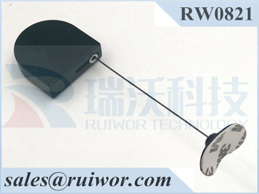 RUIWOR D-Shaped RW0800 Sereis Anti-Theft Pull Box مع حجم صغير ((28*28*8mm) المزود