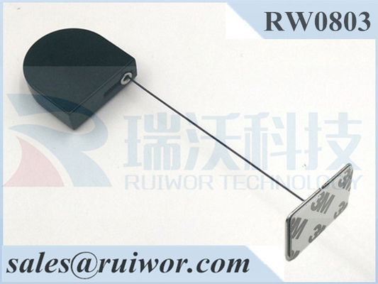 RUIWOR D-Shaped RW0800 Sereis Anti-Theft Pull Box مع حجم صغير ((28*28*8mm) المزود