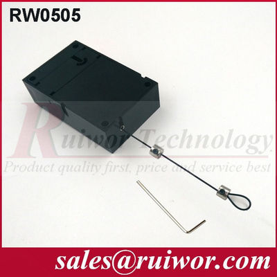 RUIWOR RW0505 مكعب مكافحة السرقة Recoiler مع تعديل العصا نهاية المزود