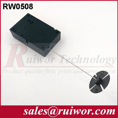 RUIWOR RW0508 مربع مكافحة السرقة سحب صندوق مع ملصقات لوحة ABS المزود