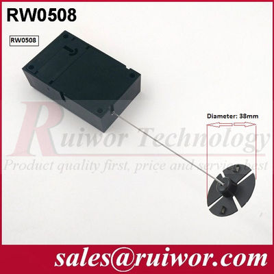 RUIWOR RW0508 مربع مكافحة السرقة سحب صندوق مع ملصقات لوحة ABS المزود