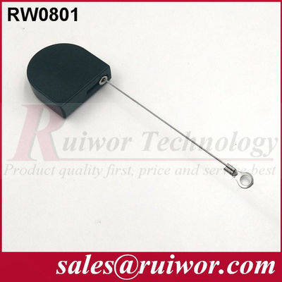 RUIWOR RW0801 حبل أمان صغير على شكل D مع محطة حلقة المزود