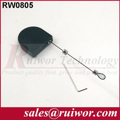 RUIWOR RW0805 القصير القابل للانسحاب على شكل D مع نهاية القضيب المعدلة المزود