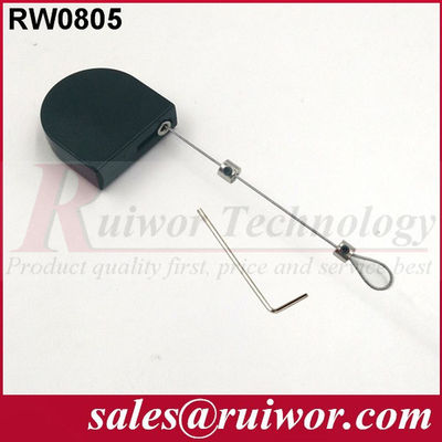 RUIWOR RW0805 القصير القابل للانسحاب على شكل D مع نهاية القضيب المعدلة المزود