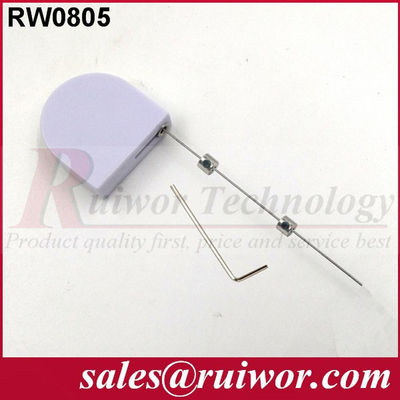 RUIWOR RW0805 القصير القابل للانسحاب على شكل D مع نهاية القضيب المعدلة المزود
