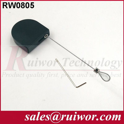 RUIWOR RW0805 القصير القابل للانسحاب على شكل D مع نهاية القضيب المعدلة المزود