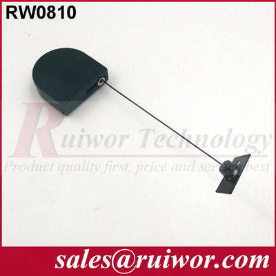 RUIWOR RW0810 قناة صغيرة قابلة للانسحاب على شكل D مع غطاء مربع قابلة للإزالة المزود