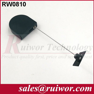 RUIWOR RW0810 قناة صغيرة قابلة للانسحاب على شكل D مع غطاء مربع قابلة للإزالة المزود
