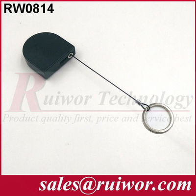 RUIWOR RW0814 صندوق سحب صغير على شكل D مع نهاية حلقة المفتاح المزود