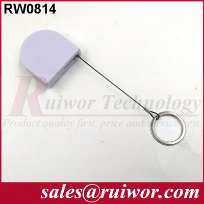 RUIWOR RW0814 صندوق سحب صغير على شكل D مع نهاية حلقة المفتاح المزود