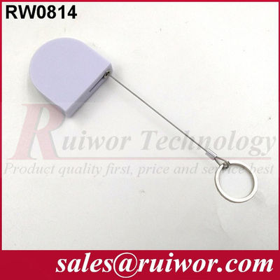 RUIWOR RW0814 صندوق سحب صغير على شكل D مع نهاية حلقة المفتاح المزود