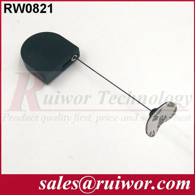 RUIWOR RW0821 مكافحة السرقة المصغرة على شكل D مع نهاية لوحة ملصقة مرنة المزود
