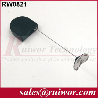 RUIWOR RW0821 مكافحة السرقة المصغرة على شكل D مع نهاية لوحة ملصقة مرنة المزود