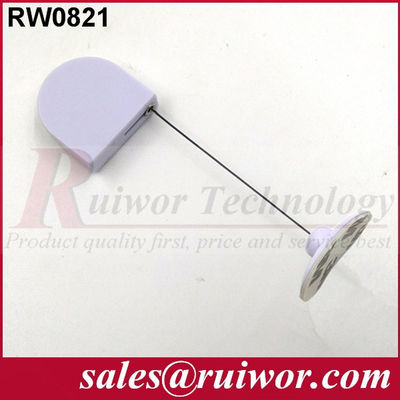 RUIWOR RW0821 مكافحة السرقة المصغرة على شكل D مع نهاية لوحة ملصقة مرنة المزود