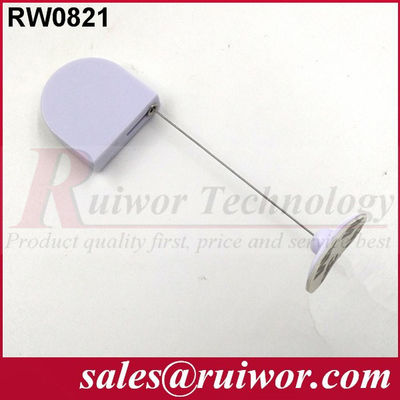 RUIWOR RW0821 مكافحة السرقة المصغرة على شكل D مع نهاية لوحة ملصقة مرنة المزود