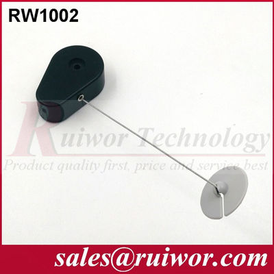 RUIWOR RW1002 مرفق كابل على شكل قطرة مع نهاية لوحة ABS الملصقة المزود