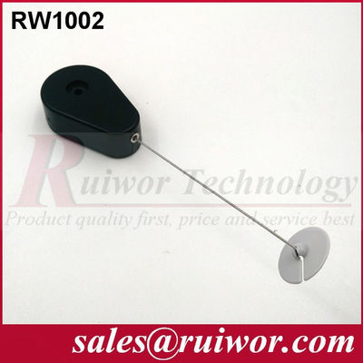 RUIWOR RW1002 مرفق كابل على شكل قطرة مع نهاية لوحة ABS الملصقة المزود