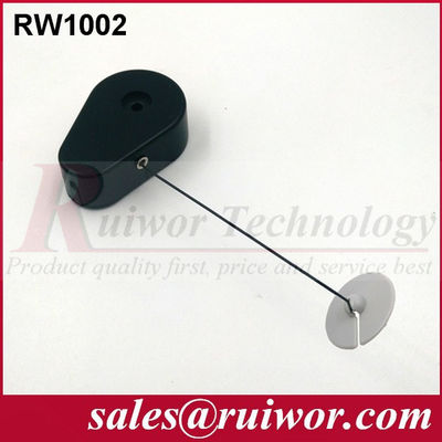 RUIWOR RW1002 مرفق كابل على شكل قطرة مع نهاية لوحة ABS الملصقة المزود