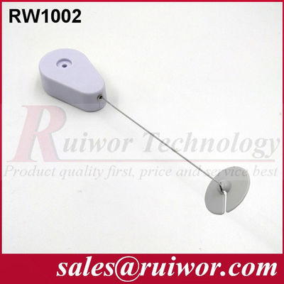 RUIWOR RW1002 مرفق كابل على شكل قطرة مع نهاية لوحة ABS الملصقة المزود