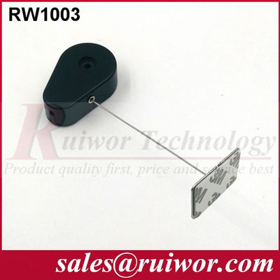RUIWOR RW1003 مكافحة السرقة على شكل قطرة مع نهاية لوحة معدنية لزجة المزود