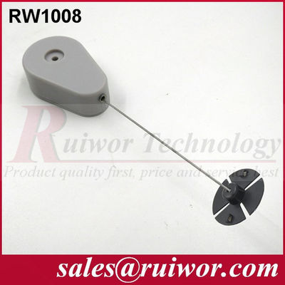 RUIWOR RW1008 مرفق كابلات على شكل قطرة مع محطات لوحة ABS الموسيلة المزود