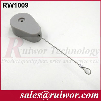 RUIWOR RW1009 ملف مضاد للسرقة على شكل قطرة مع نهاية كابل الحلقة المزود