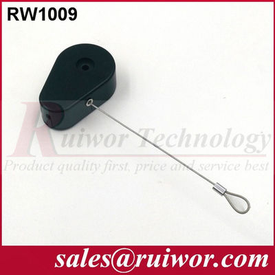RUIWOR RW1009 ملف مضاد للسرقة على شكل قطرة مع نهاية كابل الحلقة المزود