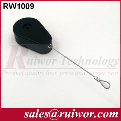 RUIWOR RW1009 ملف مضاد للسرقة على شكل قطرة مع نهاية كابل الحلقة المزود
