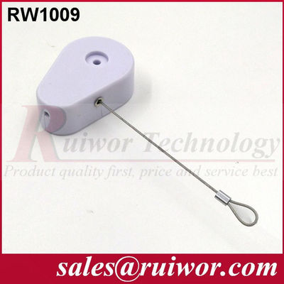 RUIWOR RW1009 ملف مضاد للسرقة على شكل قطرة مع نهاية كابل الحلقة المزود