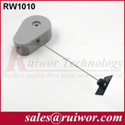 RUIWOR RW1010 صندوق سحب مضاد للسرقة على شكل قطرة مع غطاء صافي مربع قابل للإزالة المزود