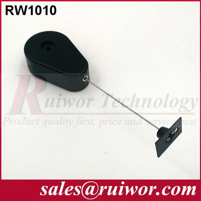 RUIWOR RW1010 صندوق سحب مضاد للسرقة على شكل قطرة مع غطاء صافي مربع قابل للإزالة المزود