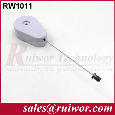 RUIWOR RW1011 رباط قابل للانسحاب على شكل قطرة مع نهاية المسمار الرأس المسطحة المزود