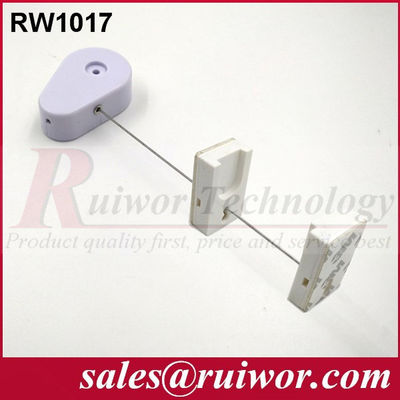 RUIWOR RW1017 مرفق كابل على شكل قطرة مع نهاية حامل الشاشة المغناطيسية المطاطية المزود