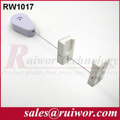RUIWOR RW1017 مرفق كابل على شكل قطرة مع نهاية حامل الشاشة المغناطيسية المطاطية المزود