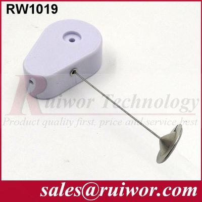 RUIWOR RW1019 مكافحة السرقة على شكل قطرة مع 22 ملم من المعدن المزود