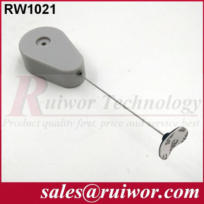 RUIWOR RW1021 صندوق سحب مضاد للسرقة على شكل قطرة مع نهاية اللصق المرن المزود