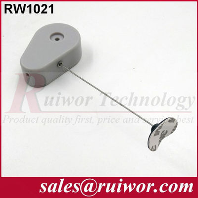 RUIWOR RW1021 صندوق سحب مضاد للسرقة على شكل قطرة مع نهاية اللصق المرن المزود