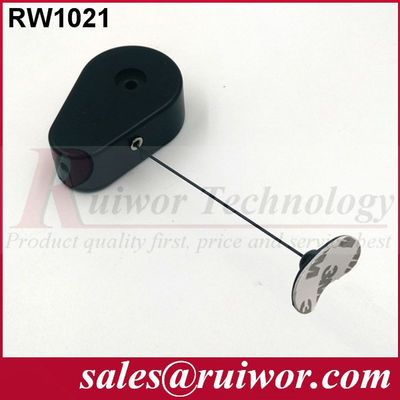 RUIWOR RW1021 صندوق سحب مضاد للسرقة على شكل قطرة مع نهاية اللصق المرن المزود