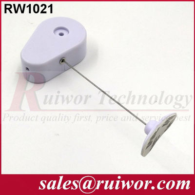 RUIWOR RW1021 صندوق سحب مضاد للسرقة على شكل قطرة مع نهاية اللصق المرن المزود