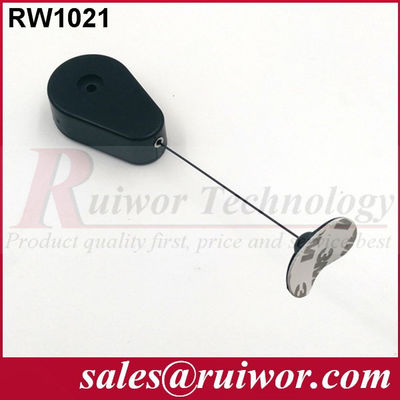 RUIWOR RW1021 صندوق سحب مضاد للسرقة على شكل قطرة مع نهاية اللصق المرن المزود