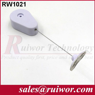 RUIWOR RW1021 صندوق سحب مضاد للسرقة على شكل قطرة مع نهاية اللصق المرن المزود