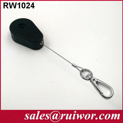 RUIWOR RW1024 رباط قابل للانسحاب على شكل قطرة مع نهاية الخطاف المزود