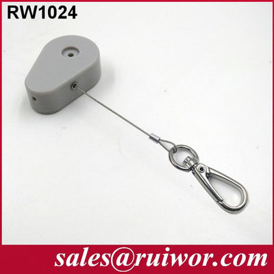 RUIWOR RW1024 رباط قابل للانسحاب على شكل قطرة مع نهاية الخطاف المزود