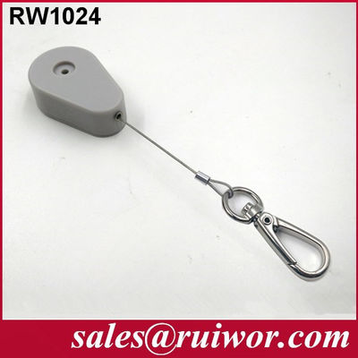 RUIWOR RW1024 رباط قابل للانسحاب على شكل قطرة مع نهاية الخطاف المزود