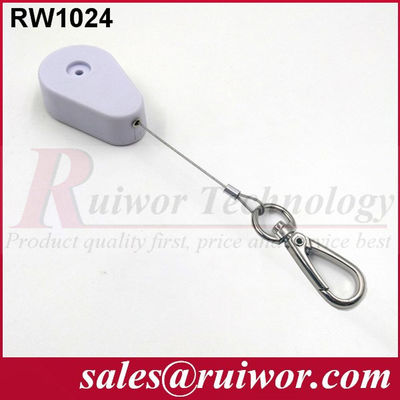 RUIWOR RW1024 رباط قابل للانسحاب على شكل قطرة مع نهاية الخطاف المزود