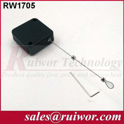 RUIWOR RW1705 رباط مربع قابل للانسحاب مع نهاية لاسو ضبط المزود