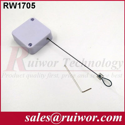 RUIWOR RW1705 رباط مربع قابل للانسحاب مع نهاية لاسو ضبط المزود